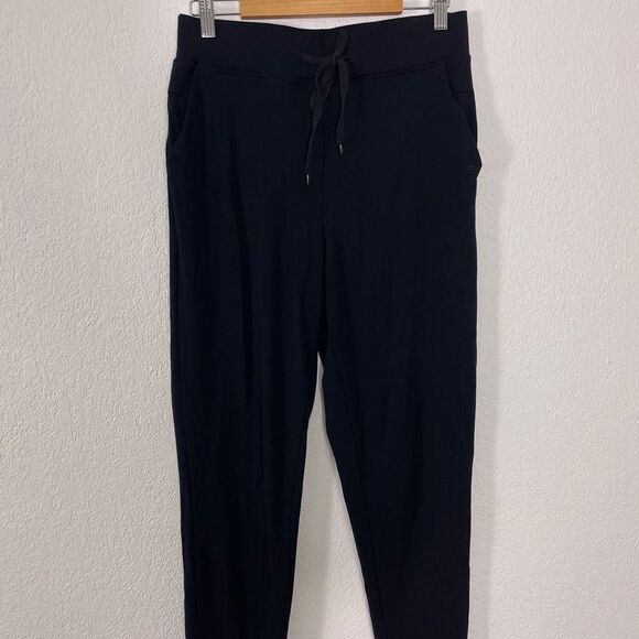 Cozy Earth Black Bamboo Jogger Sweatpants - Picture 3 of 6